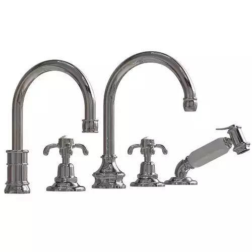 Volevatch 3 hole tap kitchen handshower 