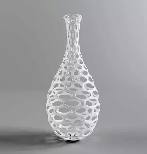  ultra-modern organic style vase 3d printable