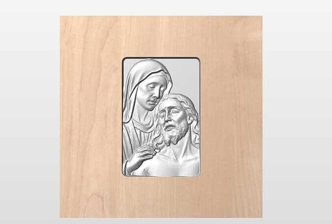 Madonna and Jesus 3D model