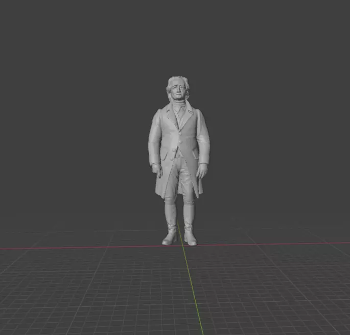 Johann Wolfgang von Goethe 3D print model