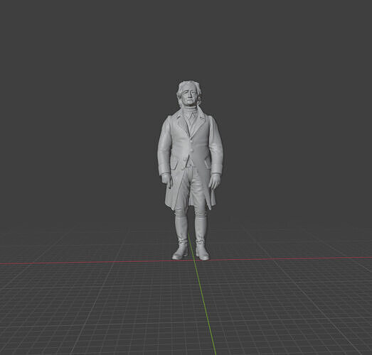 Johann Wolfgang von Goethe 3D print model