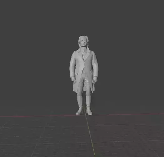 Johann Wolfgang von Goethe 3D print model