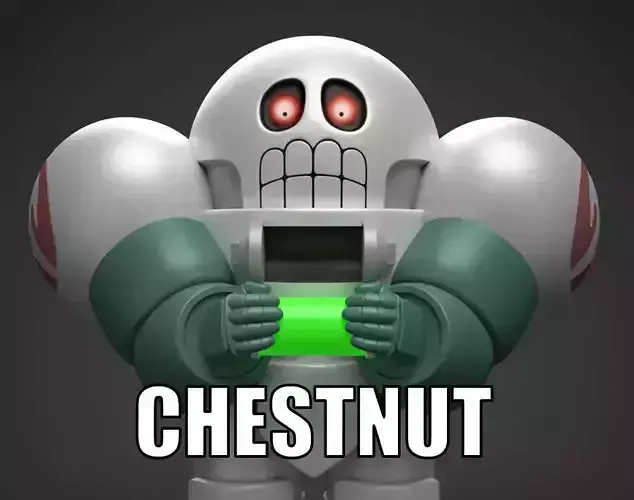 Space King - Chestnut 3D print model