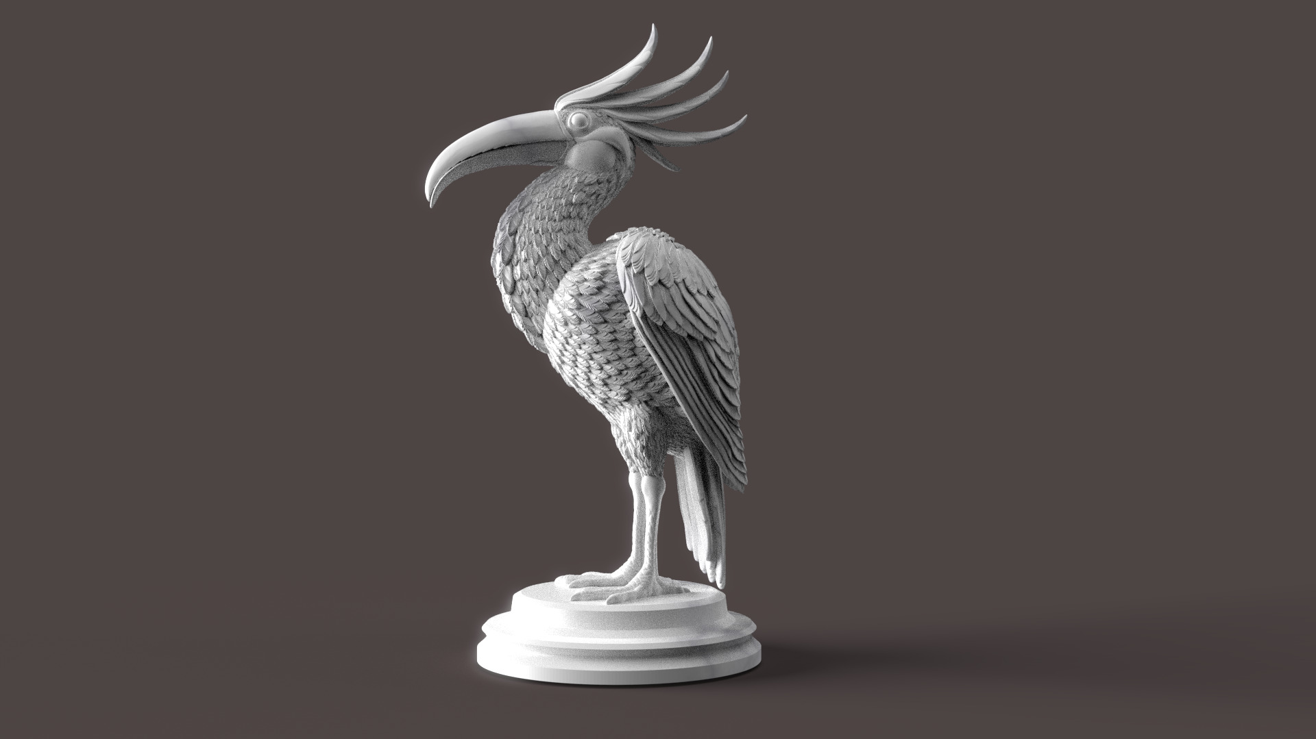 fantasy bird 3D print model_23