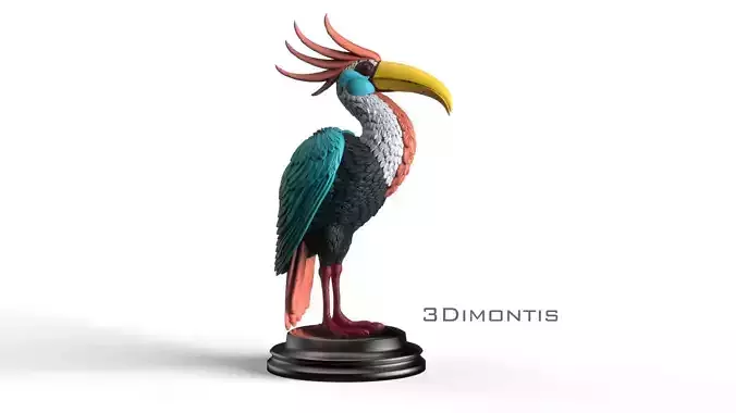 fantasy bird 3D print model