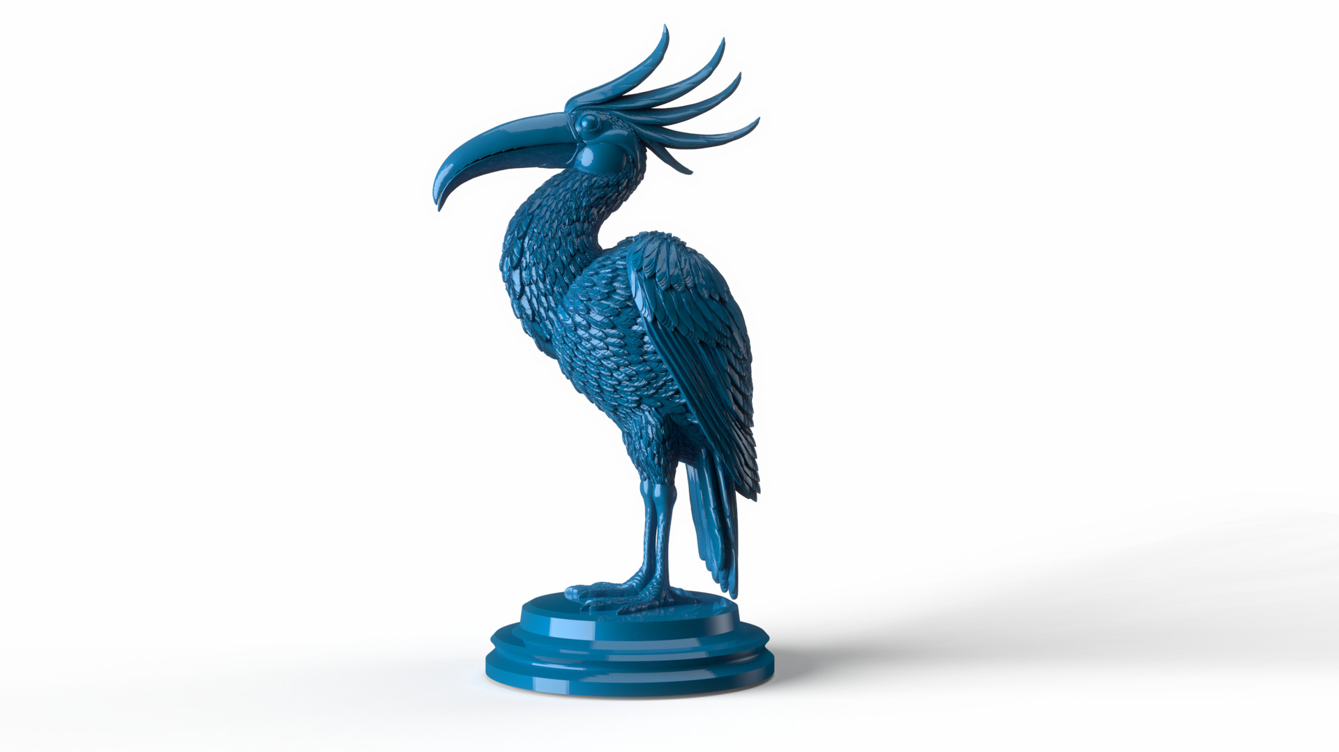 fantasy bird 3D print model_2