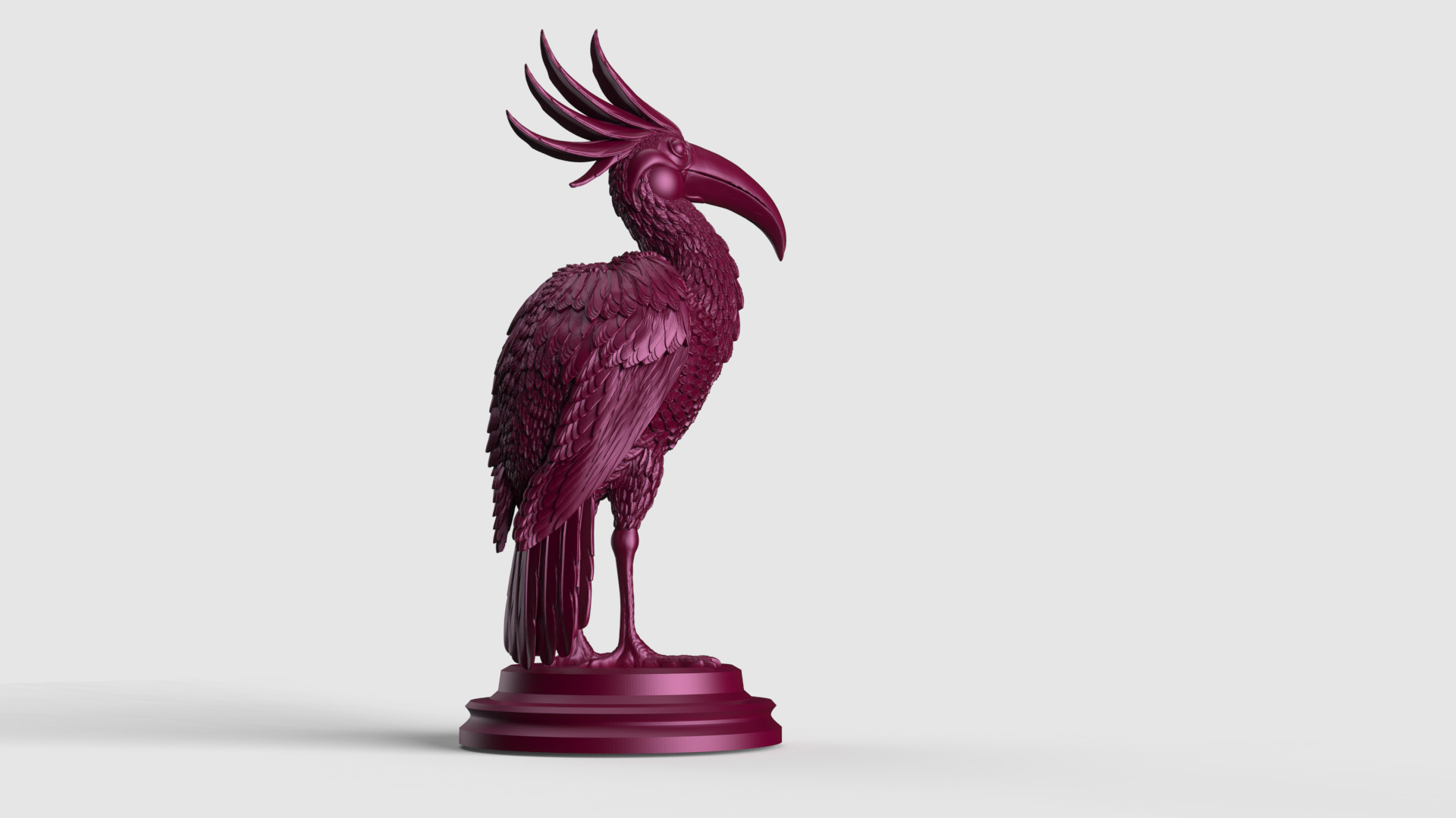 fantasy bird 3D print model_15