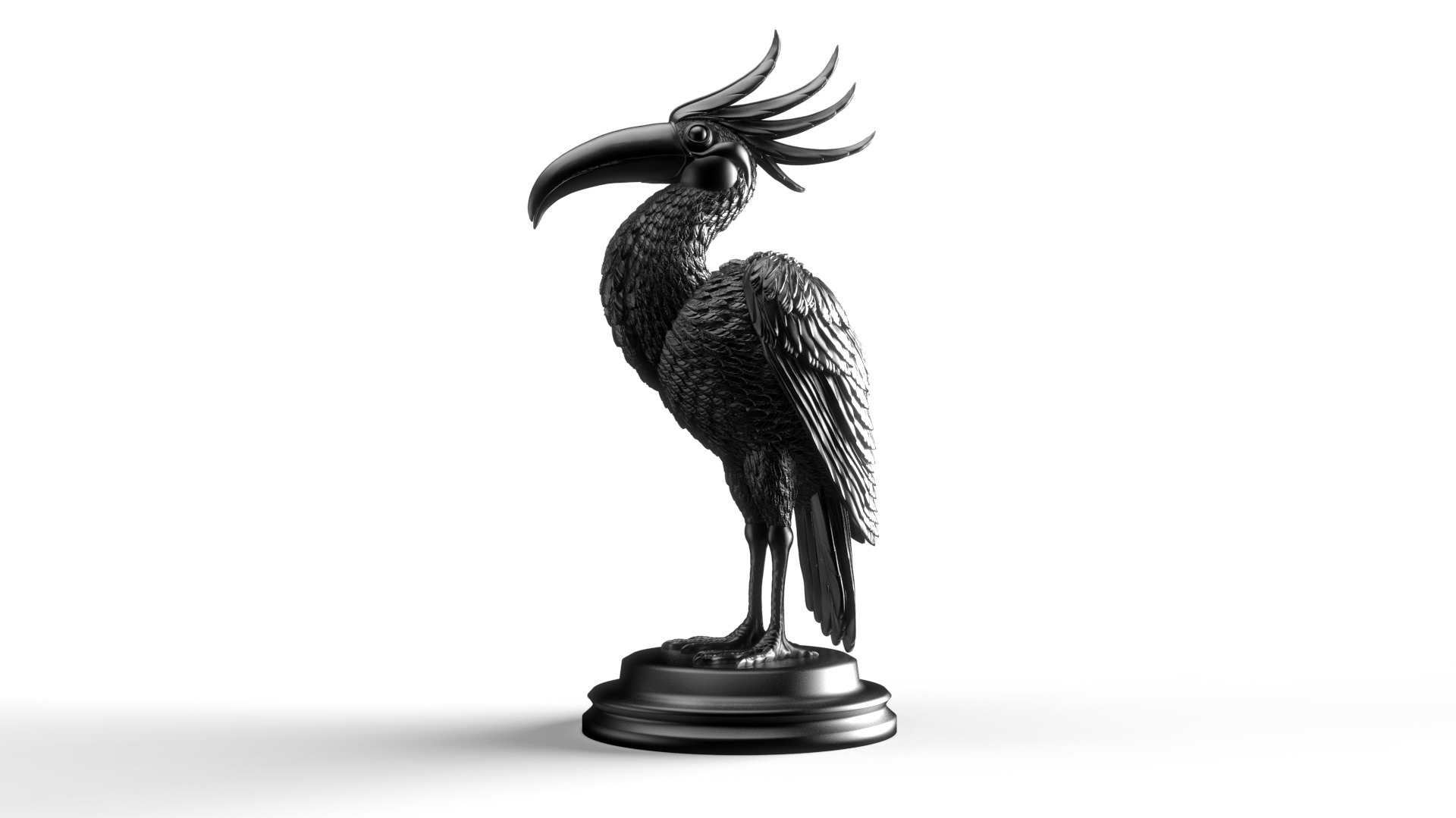 fantasy bird 3D print model_28