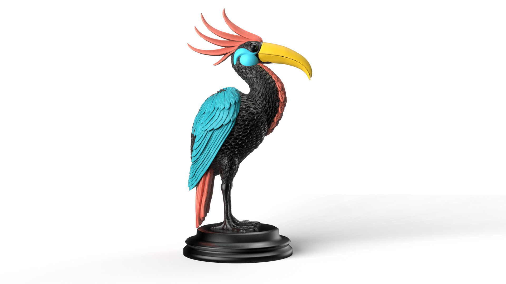 fantasy bird 3D print model_24