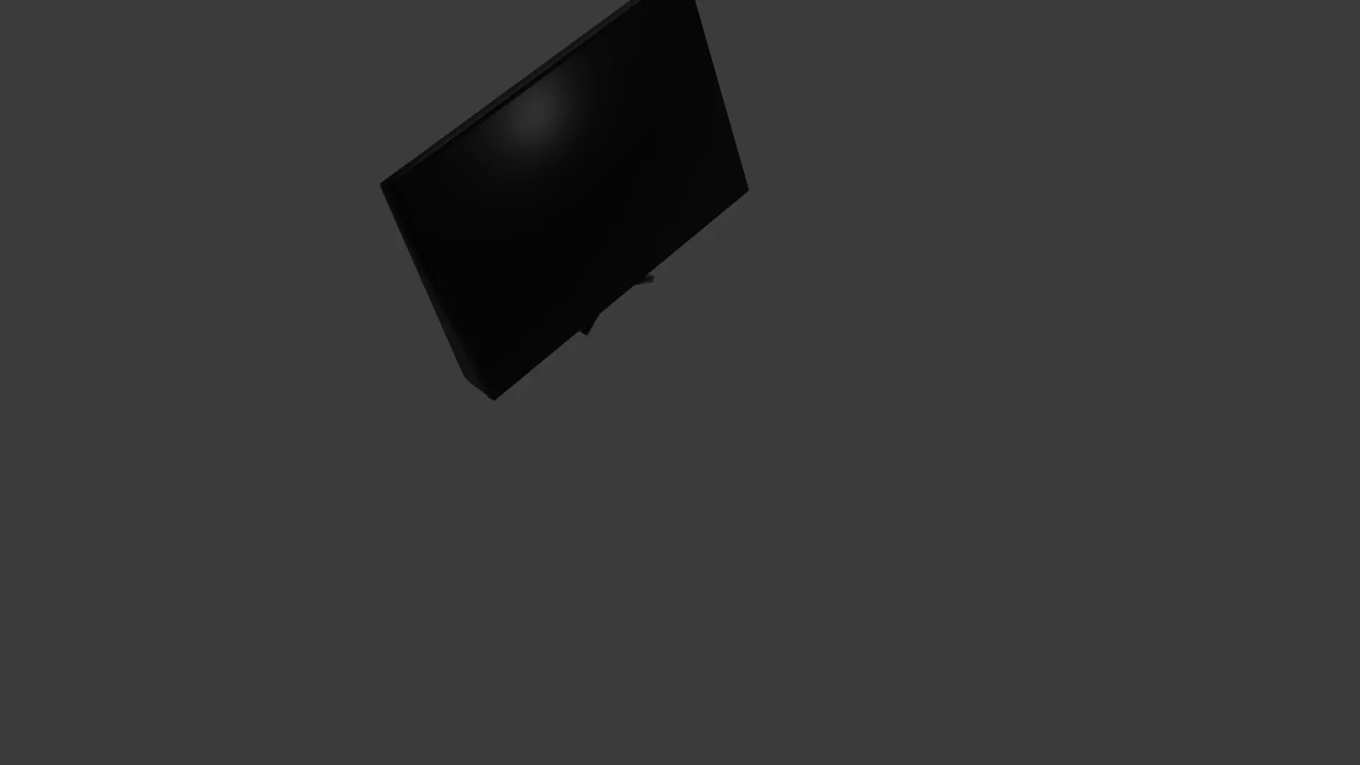 Television 3D print model