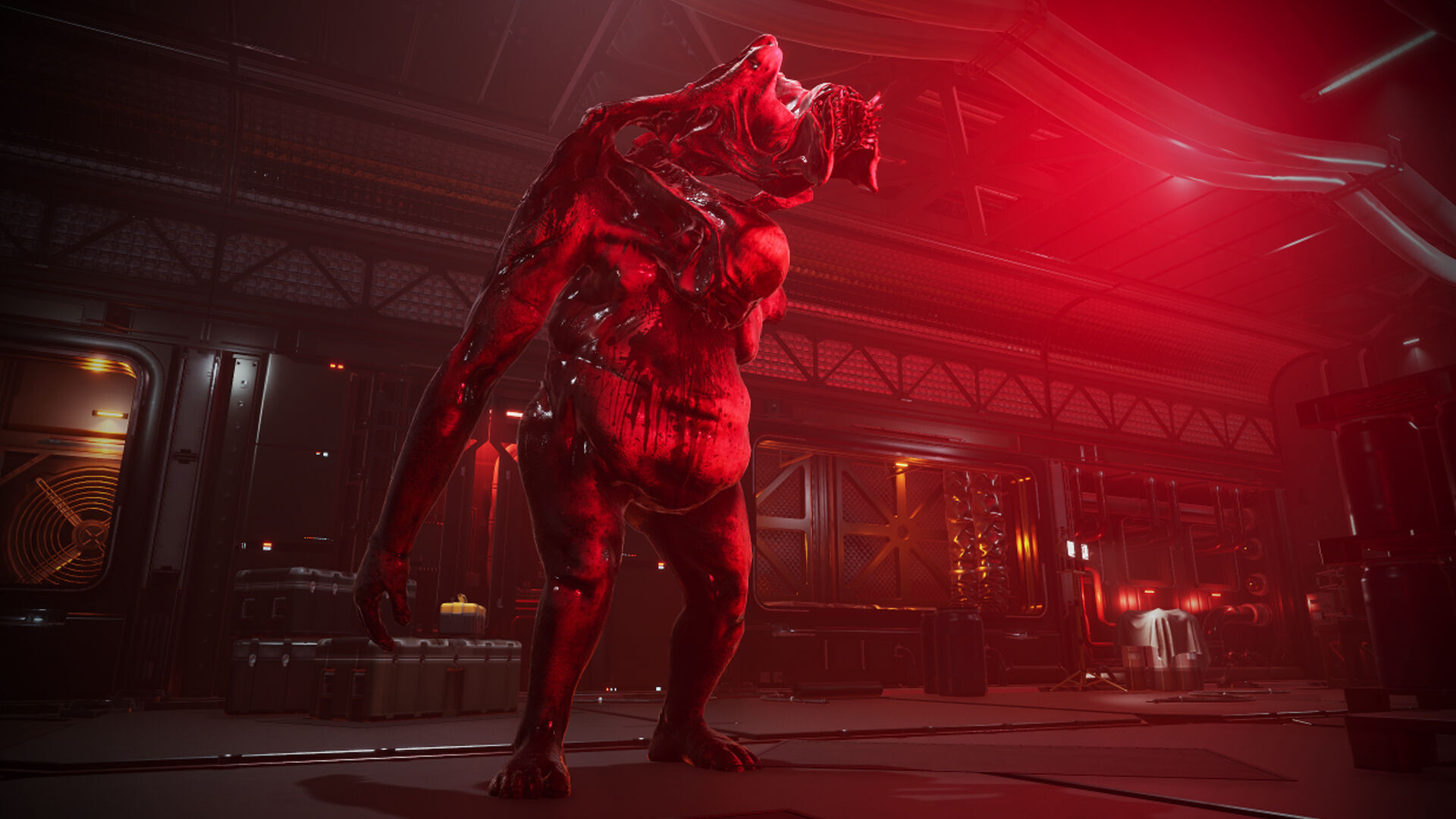 Alien Parasite3 Low-poly 3D model_5