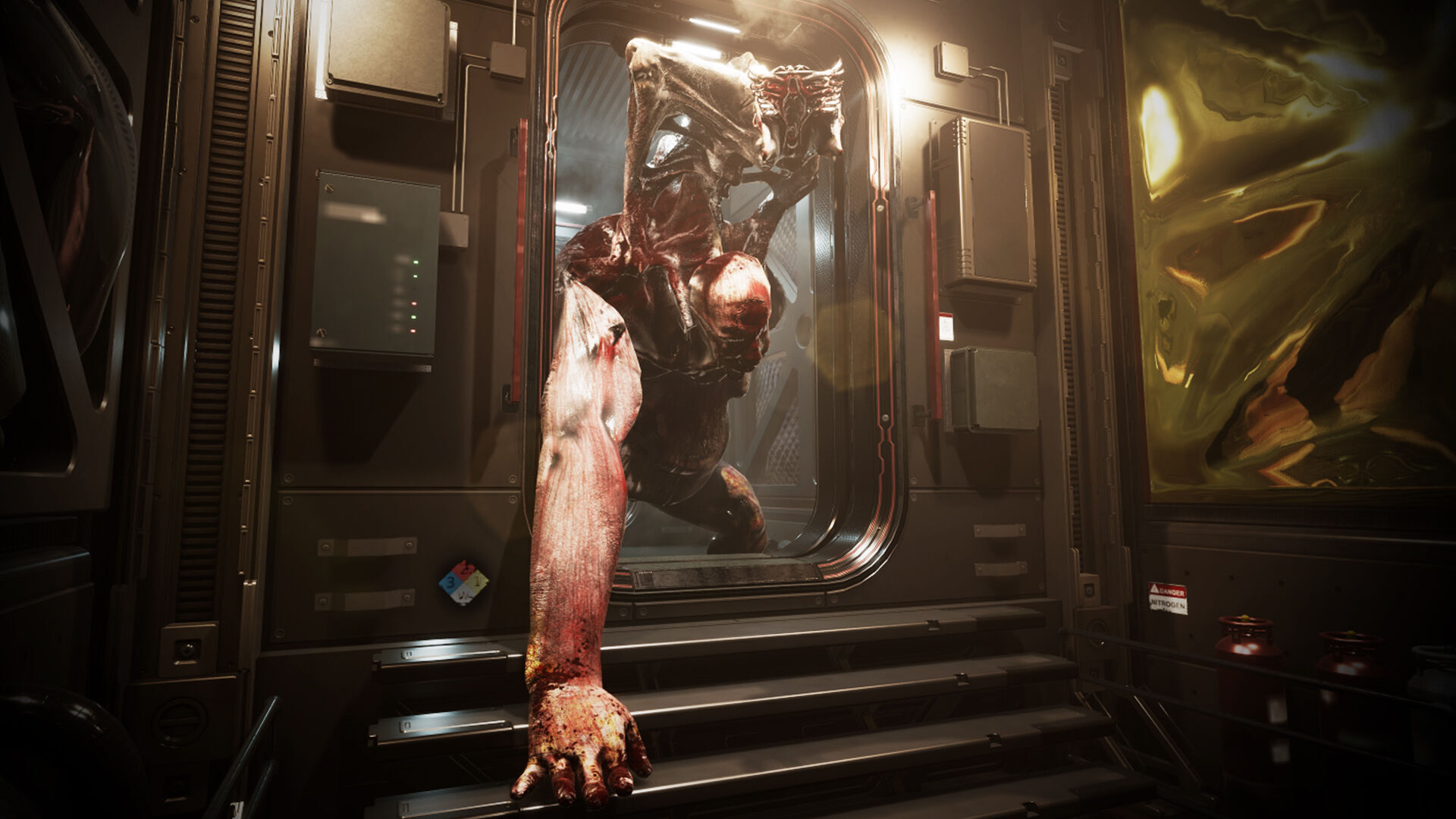 Alien Parasite3 Low-poly 3D model_4