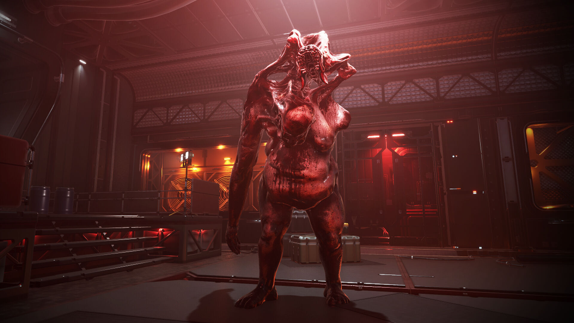 Alien Parasite3 Low-poly 3D model_8