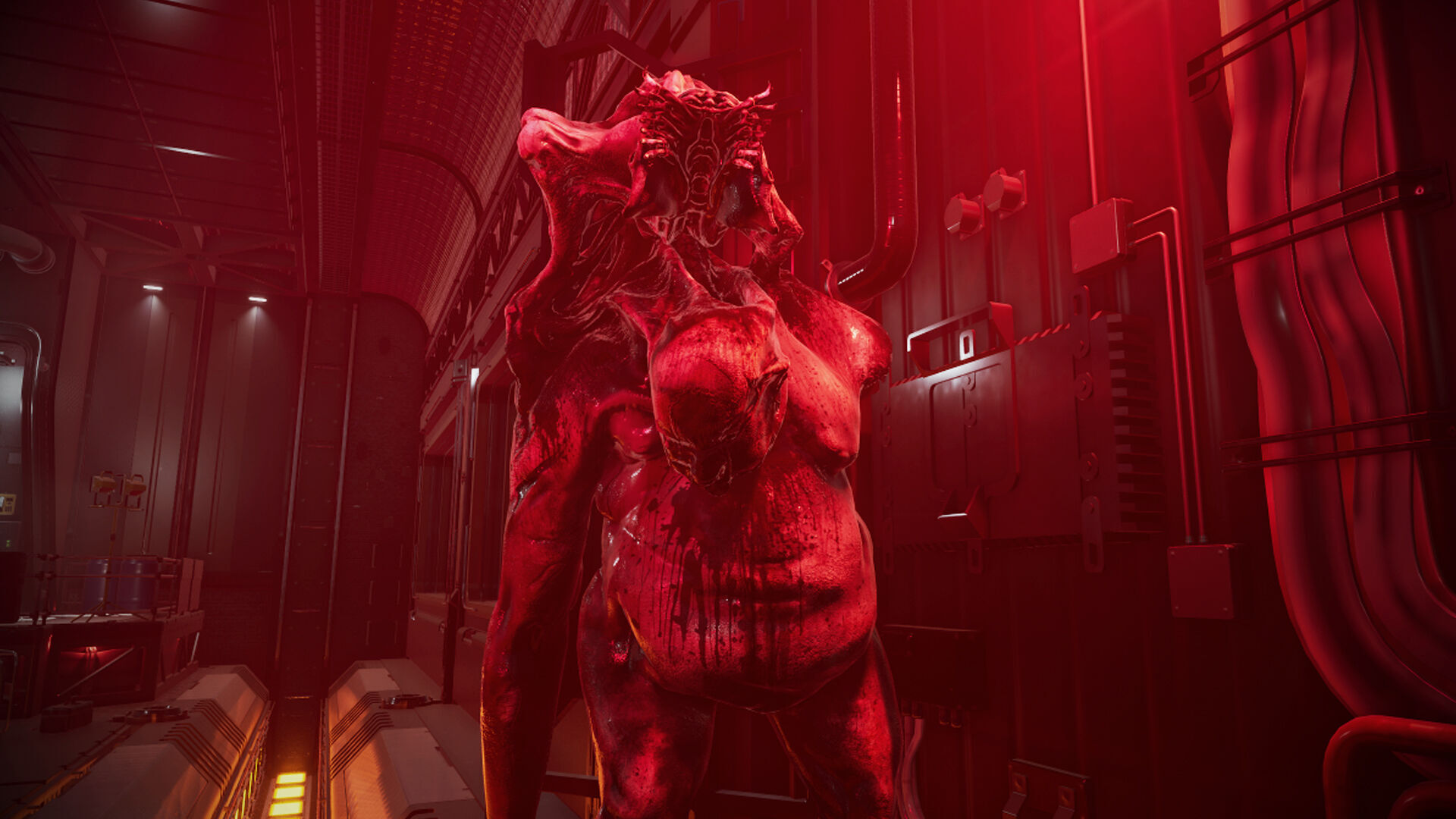 Alien Parasite3 Low-poly 3D model_9