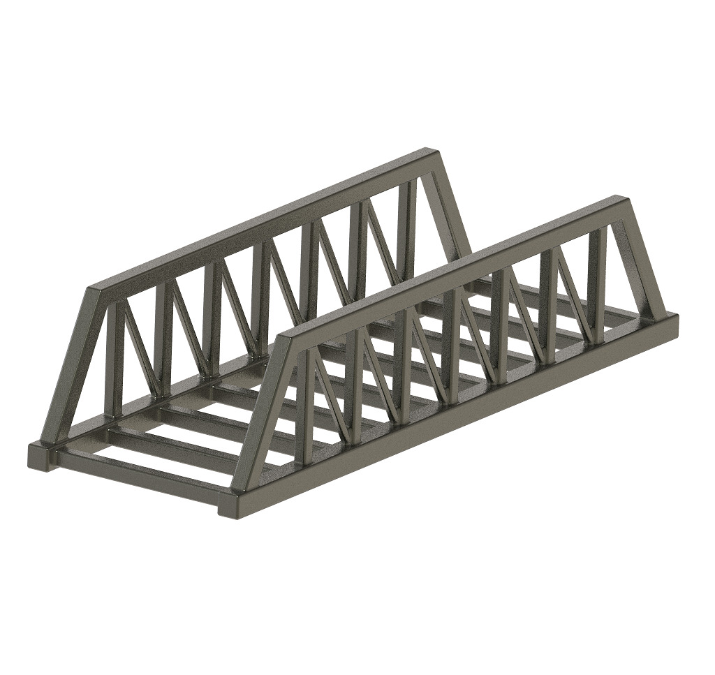 Exquisite Truss Bridge 3D print model_0