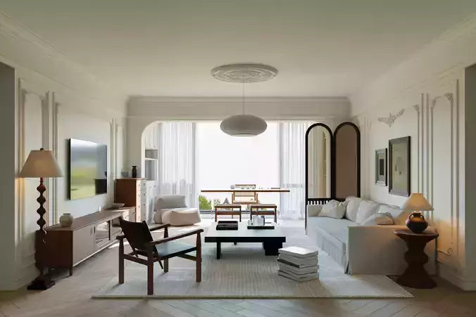 Apartment interior scenes       