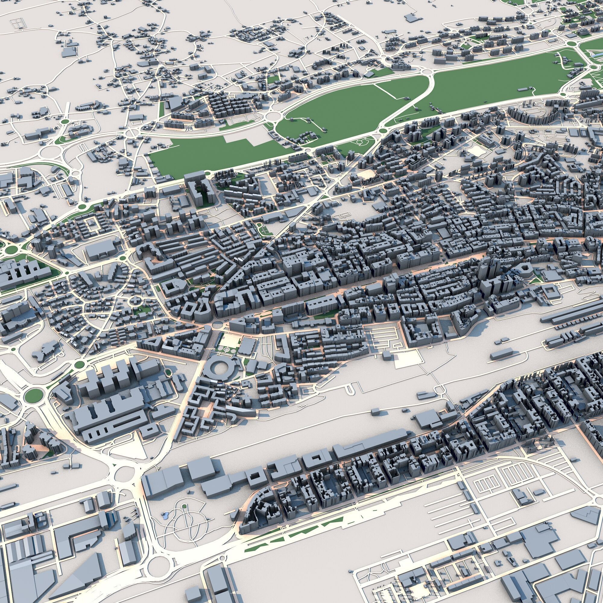 Santander City Spain 3D model_2