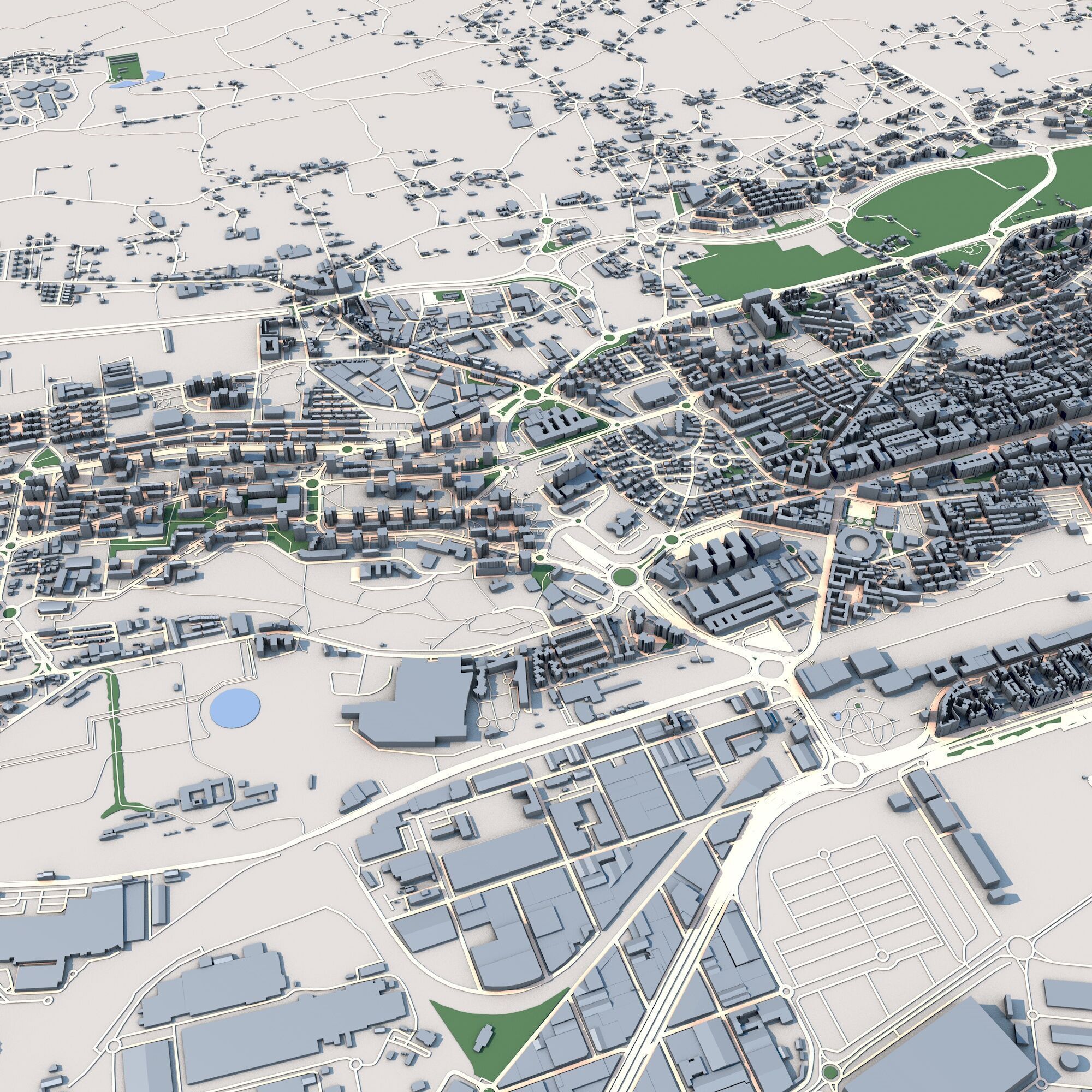 Santander City Spain 3D model_3