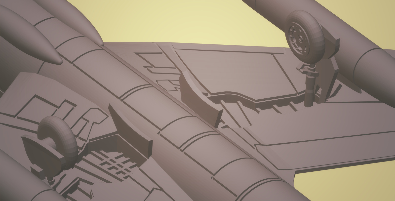 HAWKER HUNTER FR-10 1-72 SCALE HIGHLY DETAILED MODEL 3D print model_5