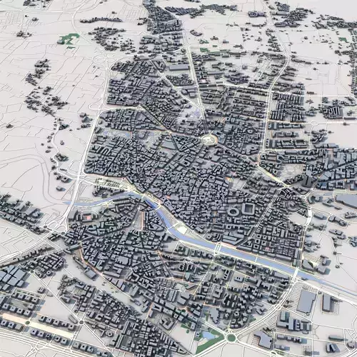 Murcia City Spain 3D model
