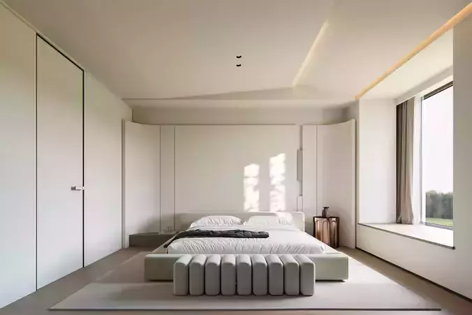 Bedroom interior scenes