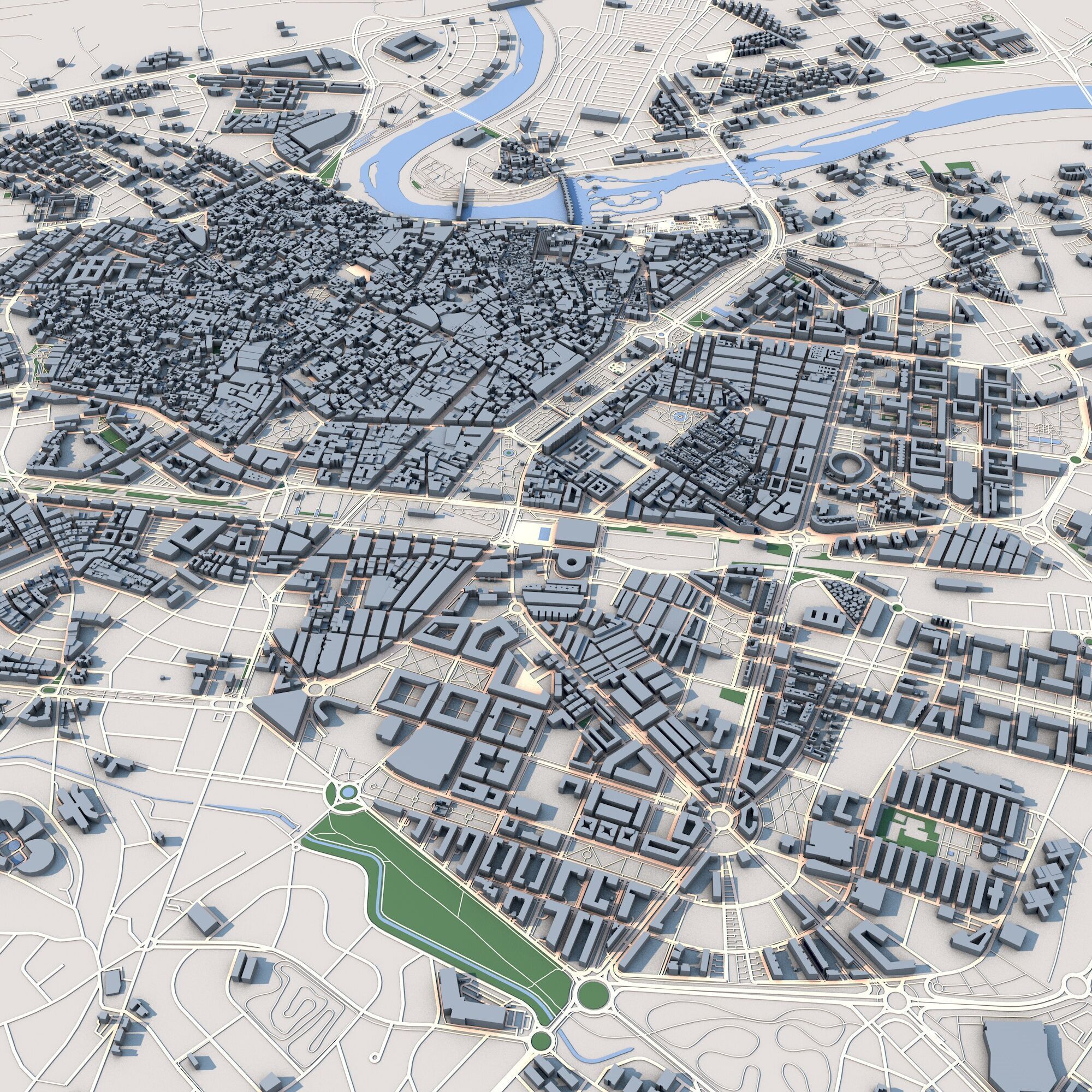 Cordoba City Spain 3D model_6