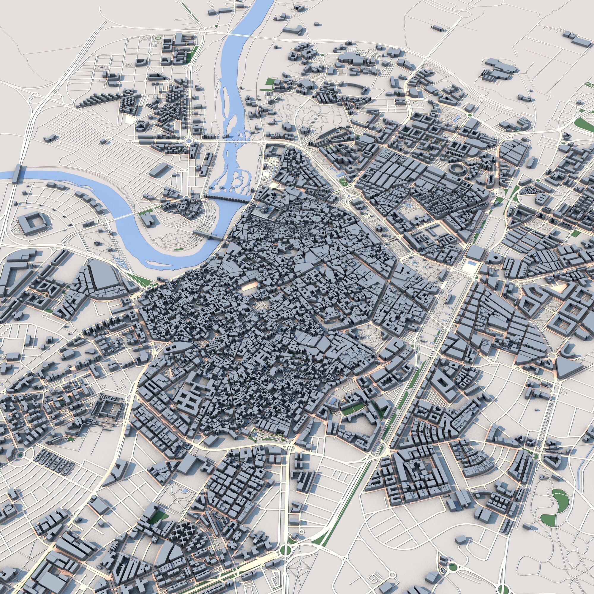 Cordoba City Spain 3D model_5