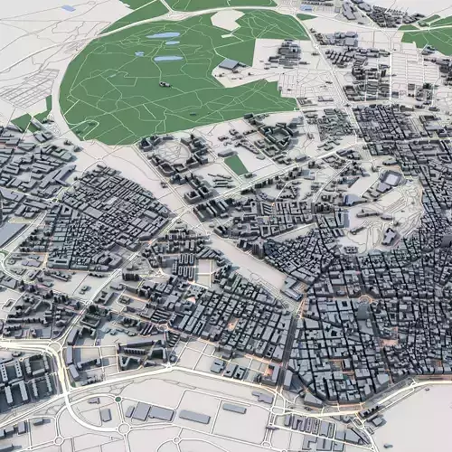 Alicante City Spain 3D model