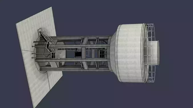 Water Tower Access Staircase