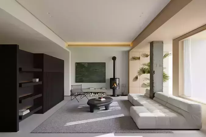 Apartment interior scenes      