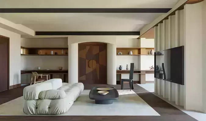 Apartment interior scenes      