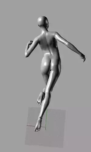 Nude Girl Model 3D model