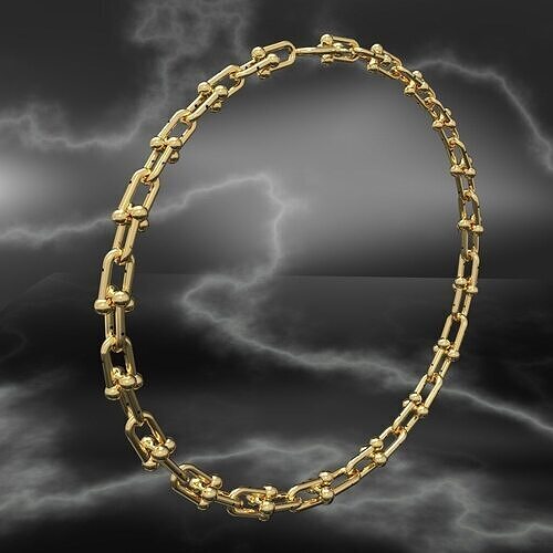 Tiffany Necklace Chain 3D print model