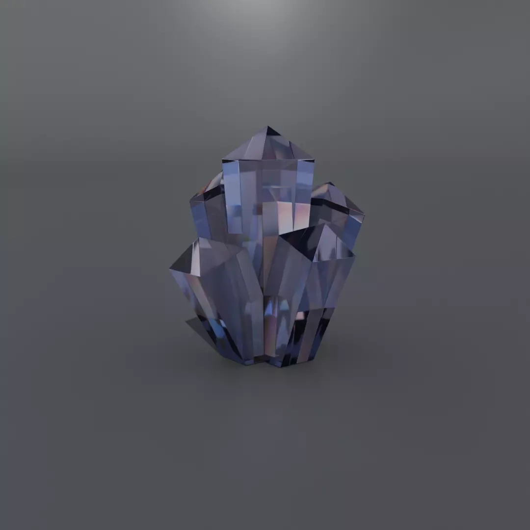 Lego-like Crystal 3D print model_9