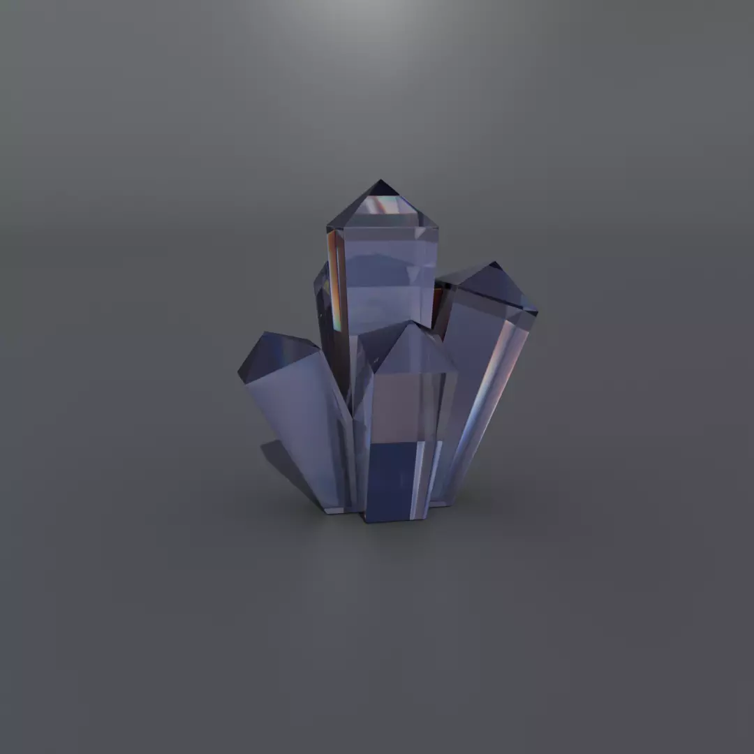 Lego-like Crystal 3D print model_1