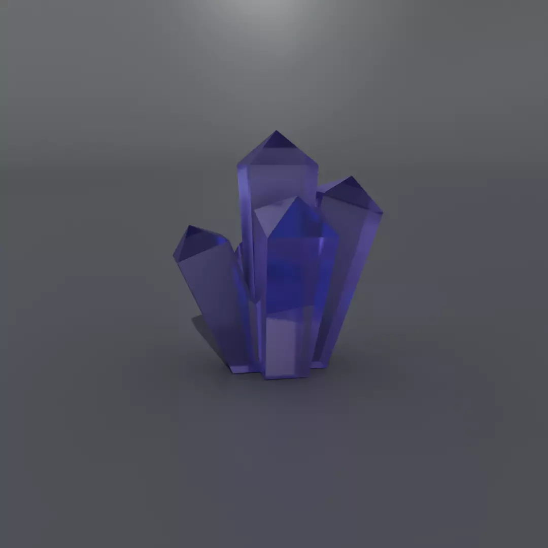 Lego-like Crystal 3D print model_5