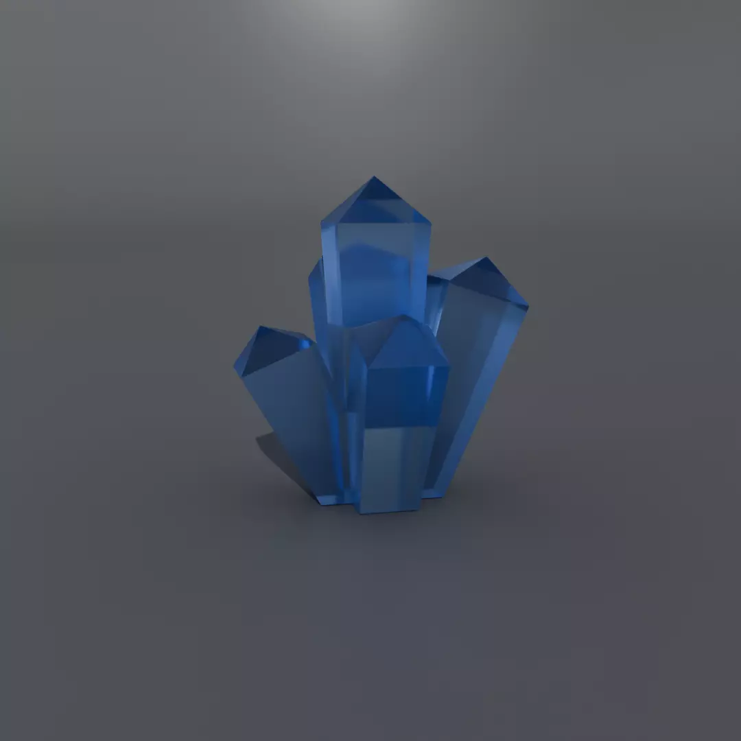 Lego-like Crystal 3D print model_4
