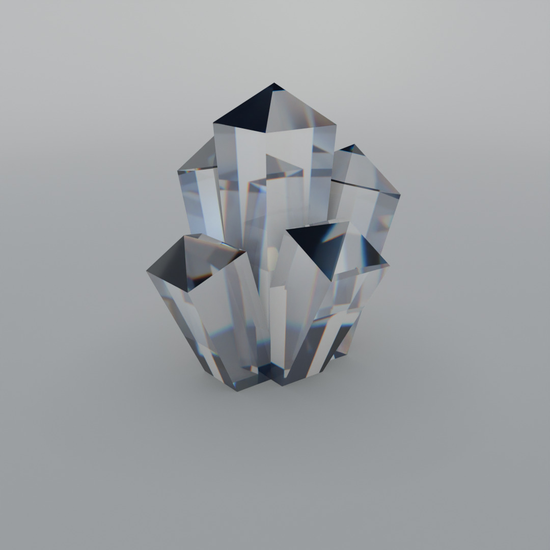 Lego-like Crystal 3D print model_10