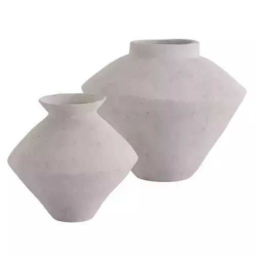 Nana White Vase