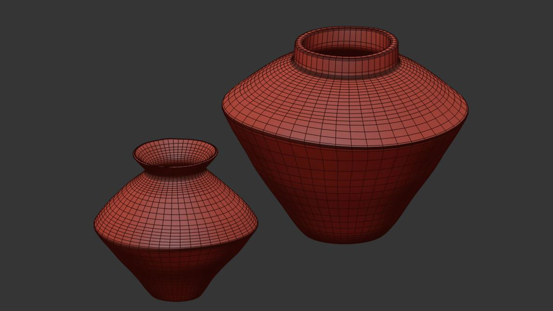 Nana White Vase 3D model_7