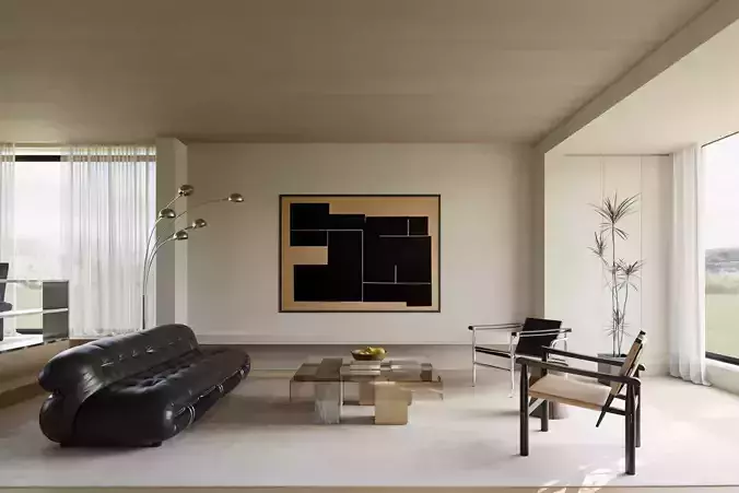 Apartment interior scenes      