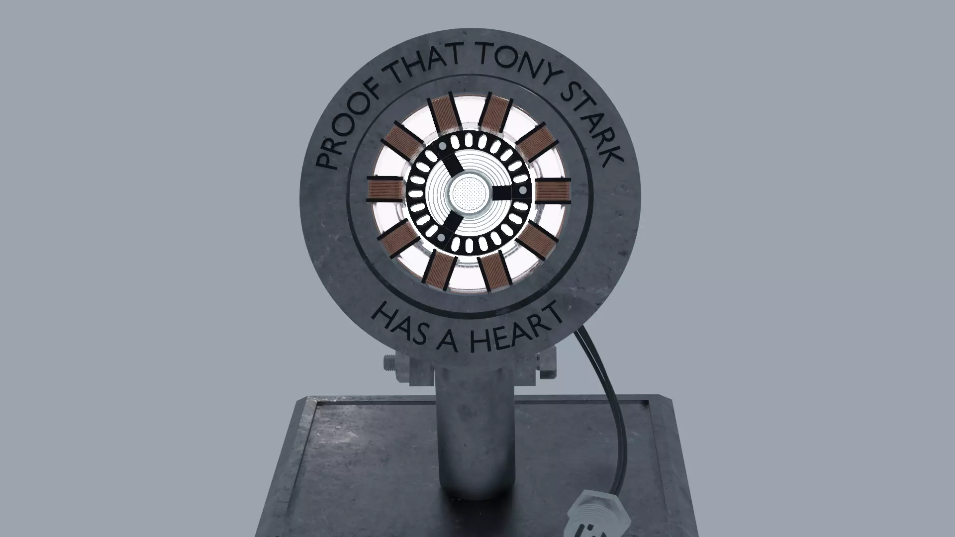 proof that ironman has a heart by TanKomet 3D model_0