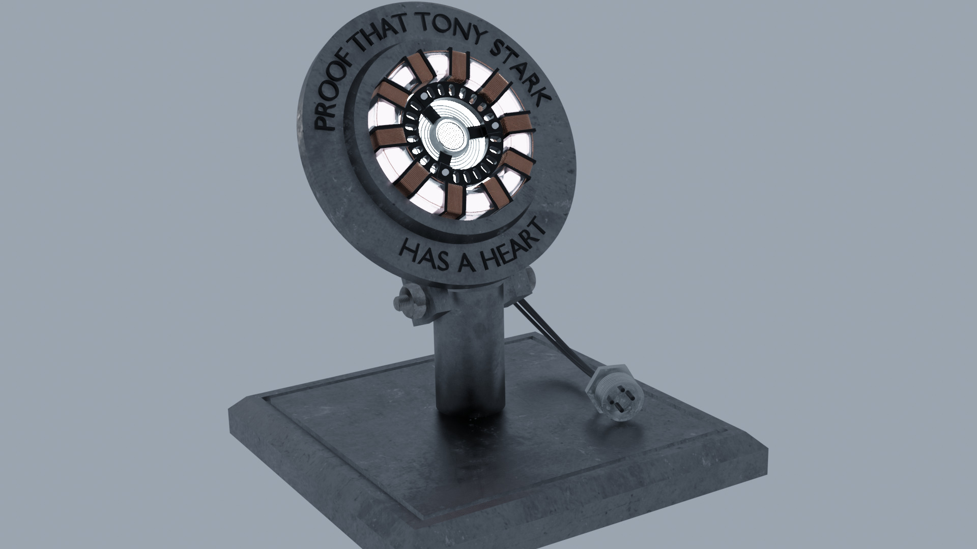 proof that ironman has a heart by TanKomet 3D model_2