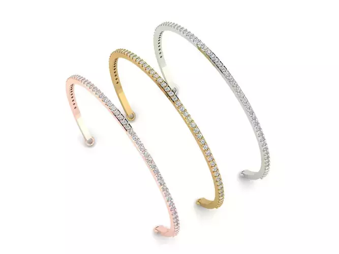 Simple gemstone bracelet