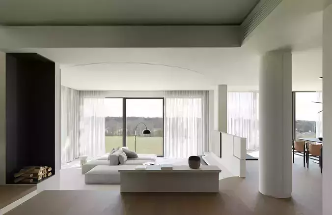 Apartment interior scenes    