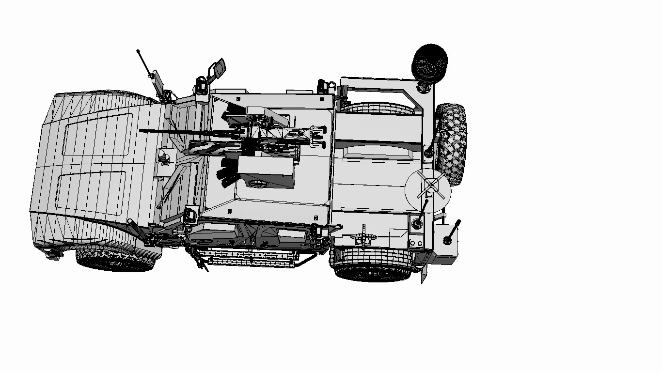 oshkosh matv mrap Low-poly 3D model_19
