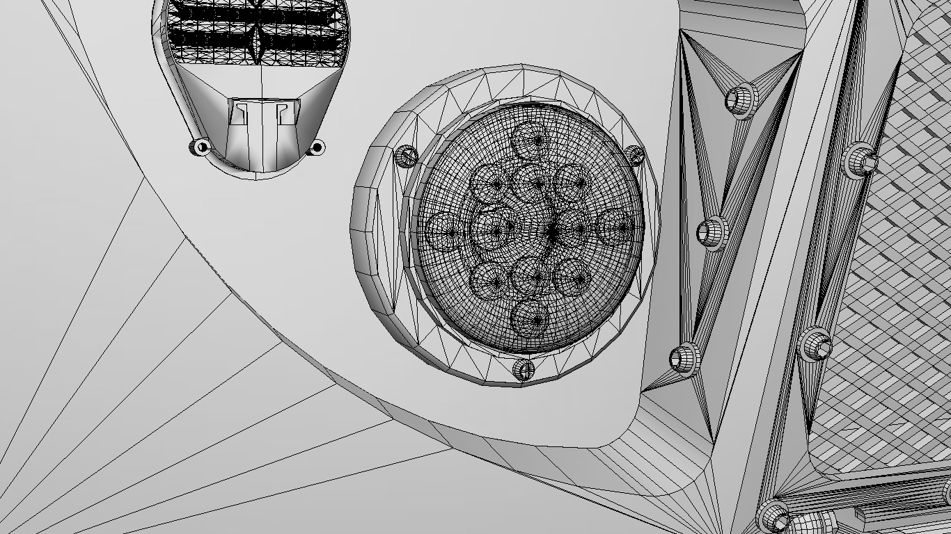oshkosh matv mrap Low-poly 3D model_23