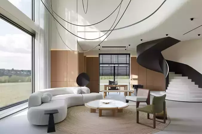     villa interior scenes