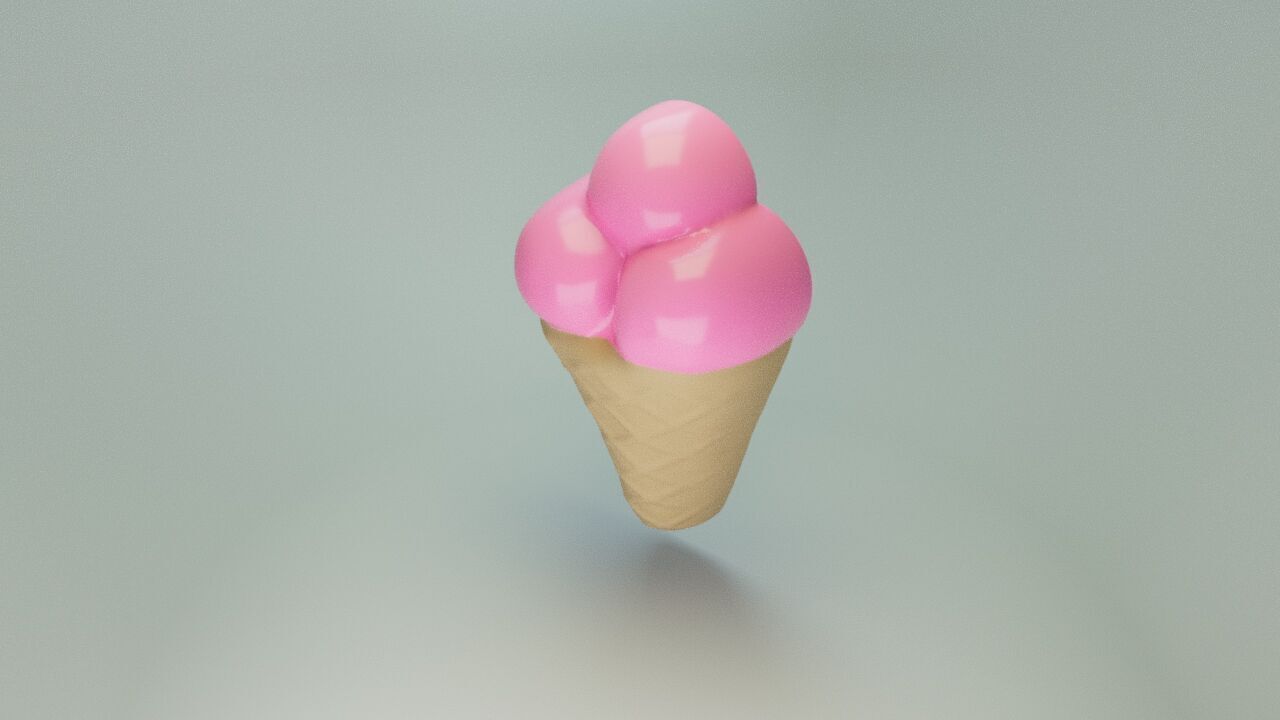Gummy ice cream 3D print model_6