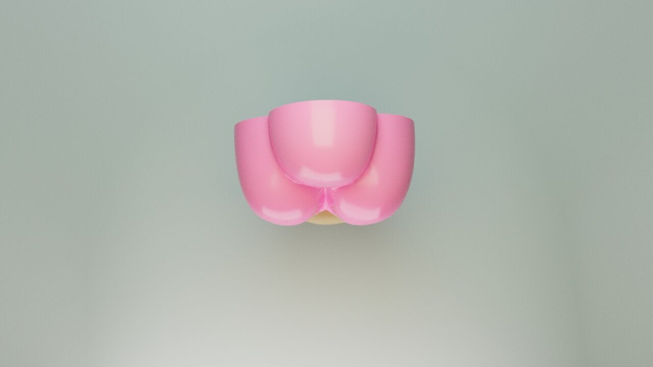 Gummy ice cream 3D print model_7